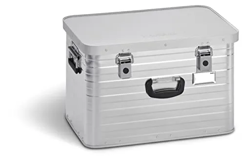 Enders Alubox TORONTO 63 L - Stapelbare Aluminiumbox mit 1 mm Wandstärke - Werkzeugkästen mit extrastabiler Rahmenkonstruktion, spritzwasser- und staubdicht, ideal für Transport und Lagerung.