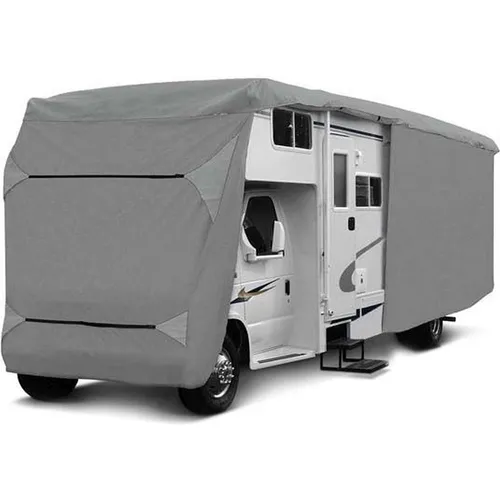 Schutzhülle für Wohnmobil S 6,10m, atmungsaktiv und UV-stabil - Caravan-Zubehör, schützt Ihr Wohnmobil vor Wind, Wetter und Schmutz. Die Schutzhülle ist reißfest, wasserdicht und lässt sich dank Reißverschlüssen einfach handhaben.