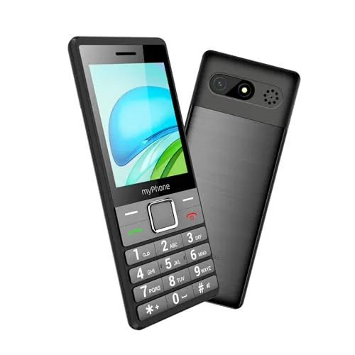 MP myPhone 7340 LTE Dual-SIM 4G, 1400 mAh, 48MB RAM, 128MB Memory, Max SD 64GB, speichert bis zu 300 Telefonnummern, IPS 2.8