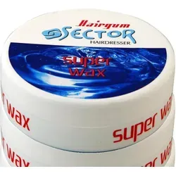 3x Sector Hairmate Super Wax Ultra Strong 150ml Haarwachs Hair Wax