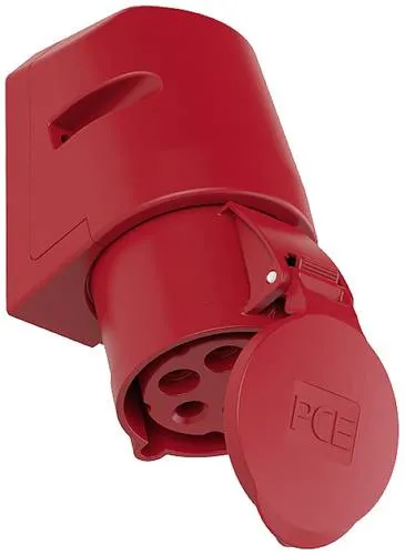 PCE 125-6R CEE Wandsteckdose 32A 5polig 400V 1St.