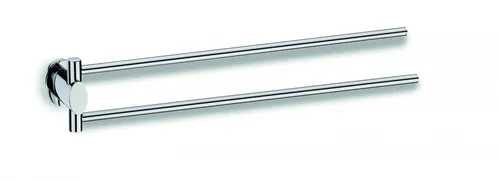 KELA Handtuchhalter MAKIRA Handtuchstange doppelt Chrom 20270