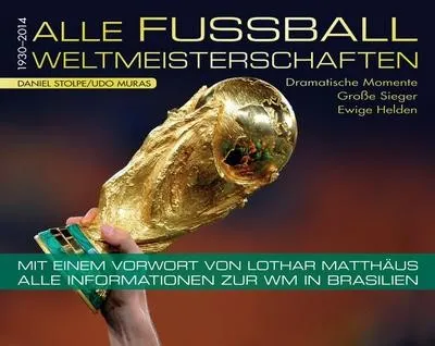 Alle Fußball Weltmeisterschaften  1930-2014: Dramatische Momente. Große Sie