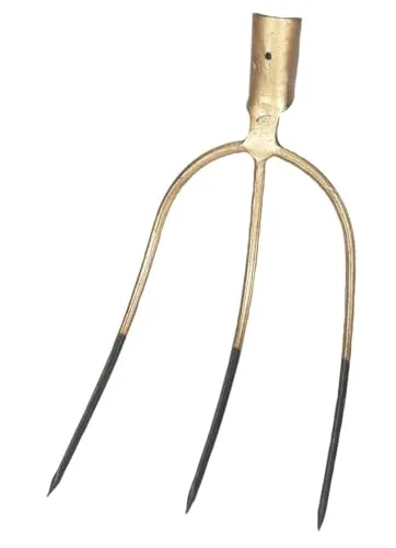 Kerbl Spatengabel Streugabel ohne Stiel 3 Zinken - Ideal für Gartenarbeiten, vielseitig einsetzbar und perfekt für das Umgraben und Lüften von Erde.