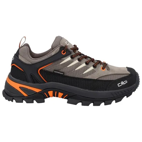 CMP Herren Rigel 2.0 Low WP Schuhe Größe 46 in Grau - Wasserdichter Wanderschuh mit rutschfester Sohle und optimaler Stabilität für sicheres Gehen auf anspruchsvollen Terrain.