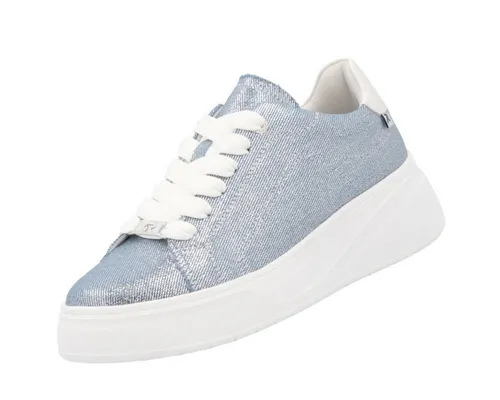 Produktbild Rieker Damen Plateau Sneaker Blau EU 41