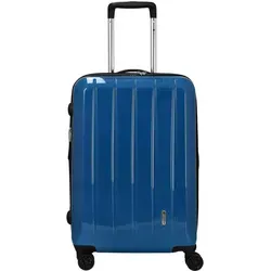 CHECK.IN London 2.0-4-Rollen-Trolley 67 cm blau - Koffer mit exklusivem Design und robuster ABS/Polycarbonat-Oberfläche für hohe Langlebigkeit, ideal für stilvolle Reisen.