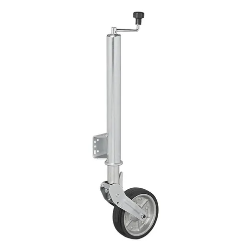 Klappbares Stützrad 570/60 mm mit Vollgummi-Reifen und Stahlfelge – 500 kg Tragkraft - Hochwertiges Stützrad für Anhänger und Wohnwagen, mit robustem Vollgummi-Reifen und stabiler Stahlfelge. Ideal für den täglichen Einsatz und bis 500 kg belastbar.