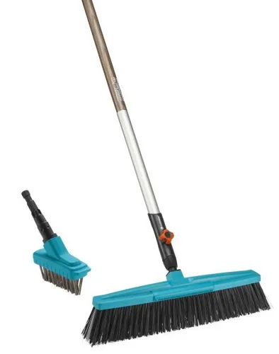 Gardena Komplettset combisystem: Besen, Fugenbürste & Stiel