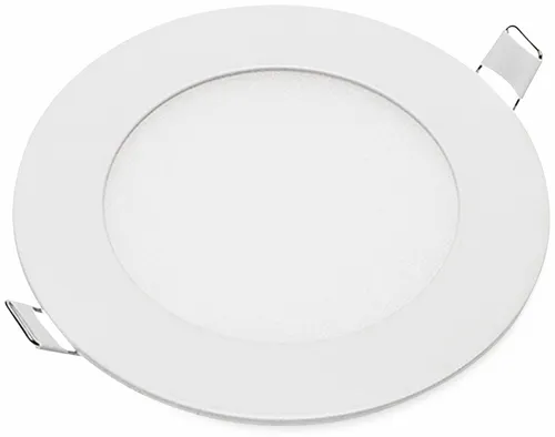 OPTONICA LED-Einbauleuchte 2601, 6 W, 440 lm, 6000K,rund, 95 RA, weiß