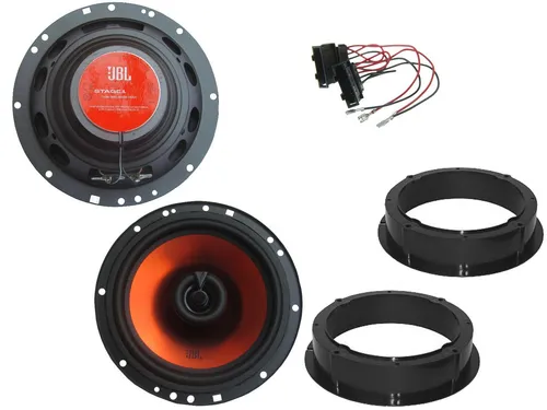 DSX JBL Lautsprecher Set für VW Up (12.2011-09.2020) - 400 W - Auto-Lautsprecher Set für VW Up mit 400 Watt max. Leistung. Genießen Sie kraftvollen Sound mit JBL Stage1 2-Wege koaxial Lautsprechern, die einfach einzubauen sind.