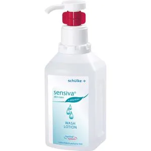 Schülke Seife sensiva Wash Lotion hyclick System, Waschlotion, parfümfrei, Pumpspender, 500ml