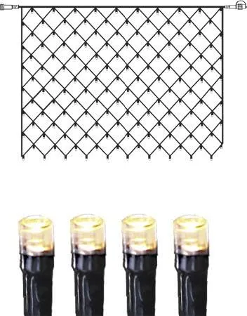 System DECOR LED-Lichternetz 2x1,5m mit 100 warmweißen LEDs