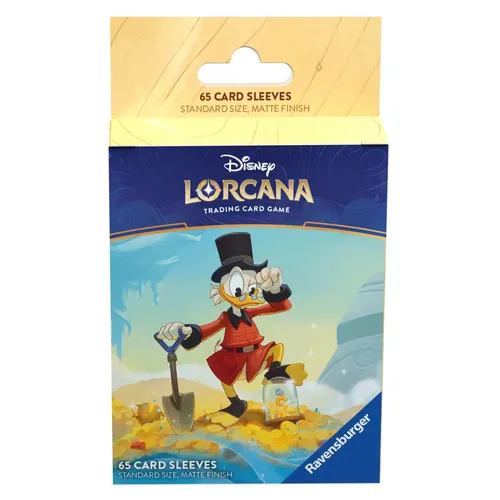 Disney Lorcana Trading Card Game: Die Tintenlande - Kartenhüllen Dagobert Duck