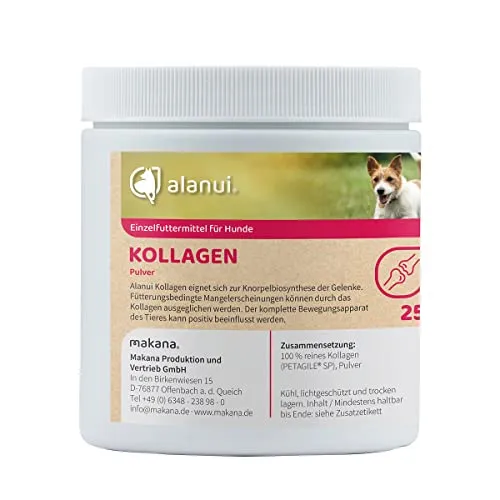 alanui Kollagen Hydrolysat (PETAGILE® SP) für Hunde, 250 g Dose