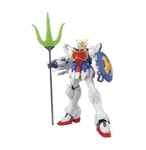 Gundam Wing Master Grade 1/100 XXXG-01S Shenlong Gundam EW - Spielfiguren: Hochwertiger Modellbausatz im Maßstab 1:100 mit einfacher Schnappverbindung, ideal für Anfänger und Profis ohne Farb- oder Klebstoffbedarf.