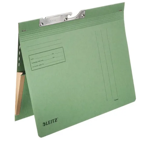 LEITZ Pendelhefter, mit Dehntasche, A4, grn