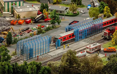 Faller H0 120208 Zugwaschanlage