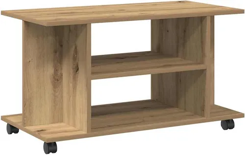 vidaXL TV Regal mit Rollen, 4 Fächer von vidaXL