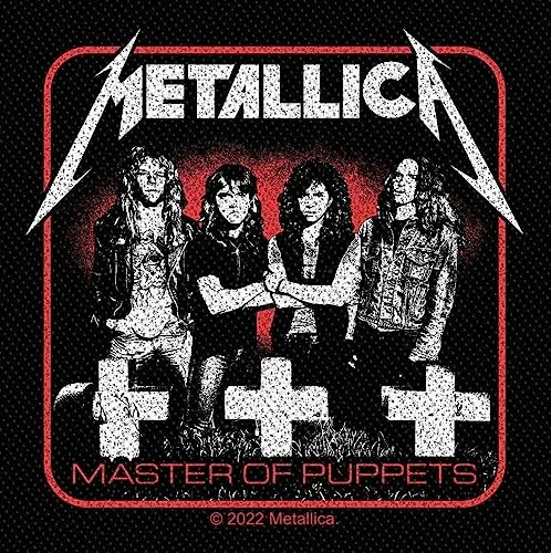Produktbild Metallica Master Of Puppets Band None Patch multicolor 100% Polyester Band-Merch, Bands