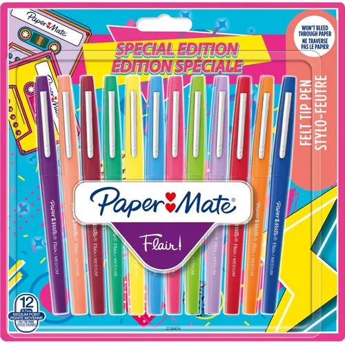 Paper:Mate Faserschreiber Flair RETRO, 12er Etui 12