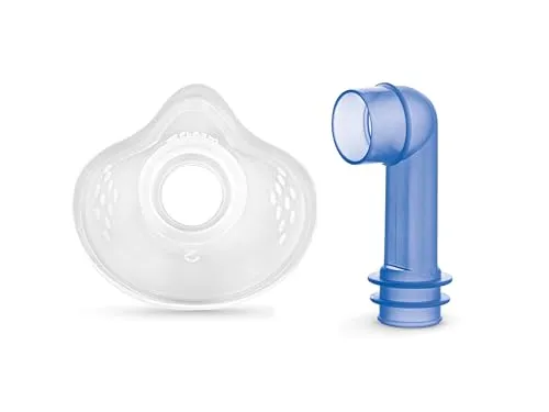 Flaem, Aerosol-Set mit Kindermaske für Säuglinge und Kleinkinder und Verbindungsstück für Flaem Aerosolgeräte, Made in Italy