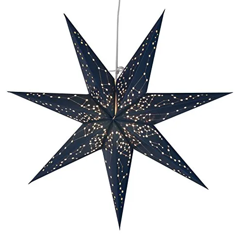 Star Trading Weihnachtsstern Galaxy in blau von Star Trading