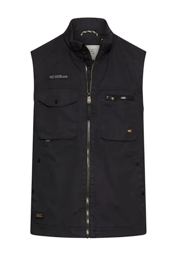 camel active Herren Outdoor Weste Dunkelblau, Größe 3XL
