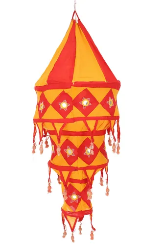 Lampenschirme Rot von Guru-Shop