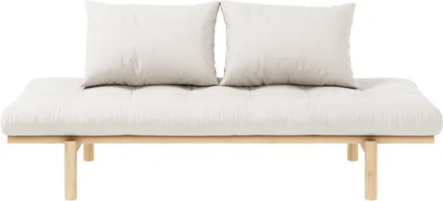 Karup Design Daybett Pace (Set, 2 tlg) aus Kiefernholz mit Futonmatratze - Klassisches Daybett aus robustem Kiefernholz, inkl. flexibler Futonmatratze. Ideal für entspannte Stunden und vielseitig einsetzbar – perfekt für jedes Zuhause.