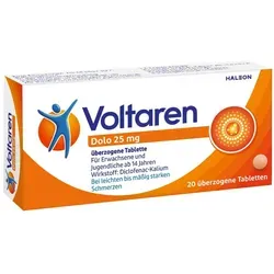 VOLTAREN Dolo 25 mg überzogene Tabletten 20 St