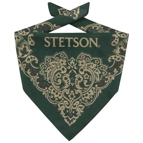 Stetson Schal, Bandanatuch in dunkelgrün von Stetson
