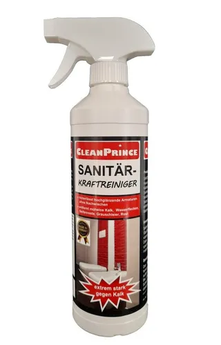 CleanPrince Sanitär-Kraftreiniger, Kacheln, Fliesen, WC, Waschbecken, Armaturen Sanitärreiniger (selbsttätiger Kraftreiniger)
