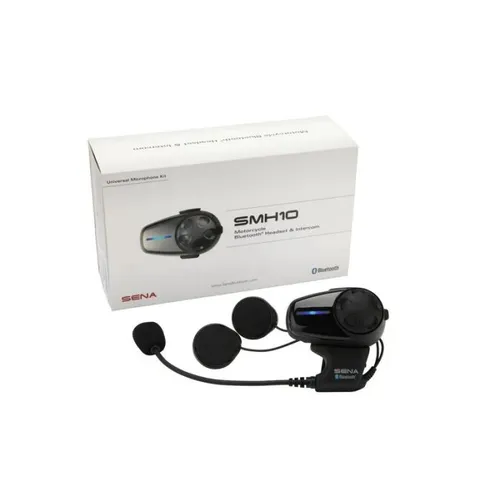 Sena Headset SF4 HD Einzelset - Motorrad-Headset mit HD-Lautsprechern, Bluetooth 5.1 und Advanced Noise Control™ für klare Kommunikation bis zu 1,2 km, ideal für Gruppenfahrten.
