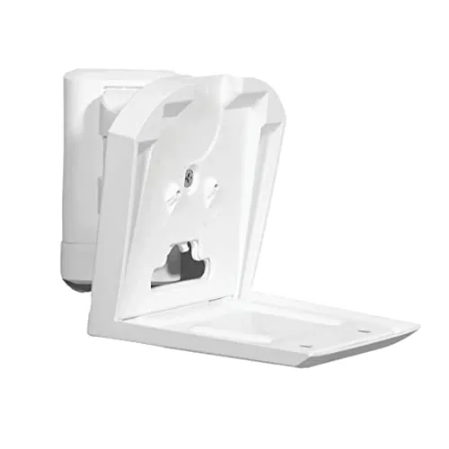 Sonos Era 300 Wandhalterung von Sanus WSWME31-W2 - Lautsprecher-Ständer & -Halterungen, schwenkbare Halterung in Weiß für optimale Klangpositionierung und einfache Montage