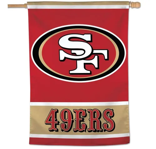 WinCraft Wanddekoobjekt NFL Vertical Fahne 70x100cm San Francisco 49ers