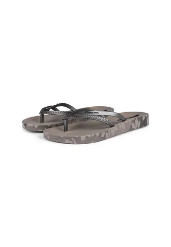 Ipanema BOSSA SOFT V FEM Zehentrenner - Sportlich und bequem - Sandalen in Größe 41/42, Farbe GREY/DARK SILVER, mit leicht profiliertem Gummilaufsohle für optimalen Komfort und Stil.