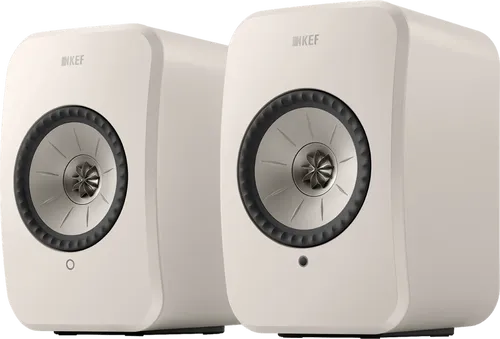 KEF LSX II LT kabellose Regallautsprecher, Stone White von KEF