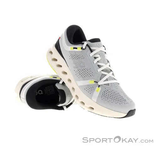ON Cloudsurfer 2 Glacier/Ivory - 8 - Laufschuhe mit atmungsaktivem Obermaterial aus 88% recyceltem Polyester und innovativer Dämpfungstechnologie für ein sanftes Laufgefühl.