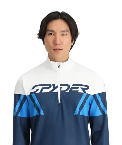 Spyder Paramount 1/2 Zip, Herren, True Navy, L von Spyder