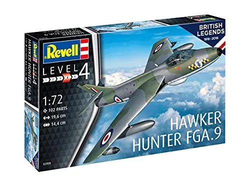 REVELL GmbH & Co.KG British Legends Hawker Hunter 0 - STK