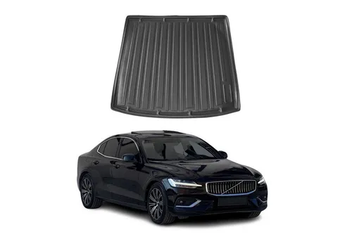OMAC Kofferraumwanne für Volvo S60 (2020-2025) - Fahrzeugspezifische 3D-Kofferraummatte aus Gummi TPE, wasserdicht und rutschfest. Ideal für optimalen Schutz und einfache Reinigung, beständig gegen Chemikalien und UV-Strahlung.