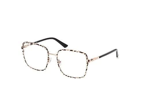 Guess Brillenfassung GU2914 028 54 für Damen - Elegante Brillenfassung in Rosé Gold aus Metall, ideal für modebewusste Damen. Mit praktischen Federscharnieren für zusätzlichen Komfort.