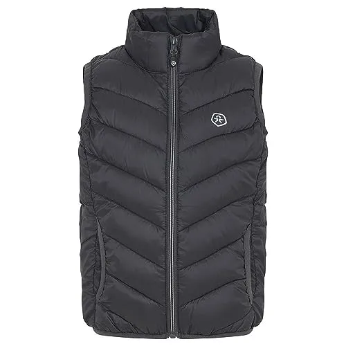 Color Kids Quilted Weste 5438 phantom (161) 128 - Funktionsjacke für Kinder, leicht und einpackbar, ideal für Freizeit und Outdoor-Aktivitäten, bietet hohen Tragekomfort und praktische Innentaschen.