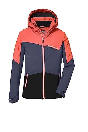 Killtec Winterjacke KSW 182 - 100% wasserdicht - Jacken für Kinder: 100% wasserdicht, atmungsaktiv und mit abnehmbarer Kapuze. Ideal für den Wintersport mit rutschfestem Schneefang und umweltfreundlicher Imprägnierung.