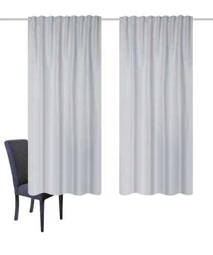 Schmidt Gard Vorhang 55515 JOHN Struktur-Verdunkelungsvorhang, 100% Polyester