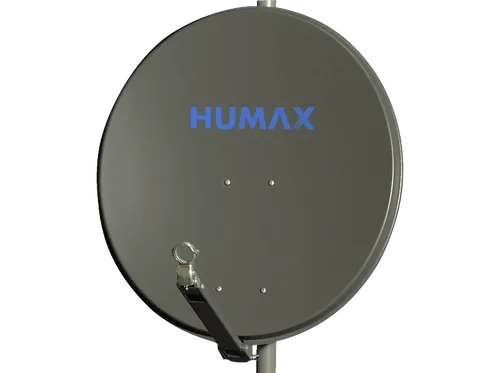 HUMAX Professional anthrazit Satellitenschüssel 90 cm - SAT-Antennen, hochwertige 90 cm Satellitenschüssel für optimalen Empfang und modernes anthrazit Design