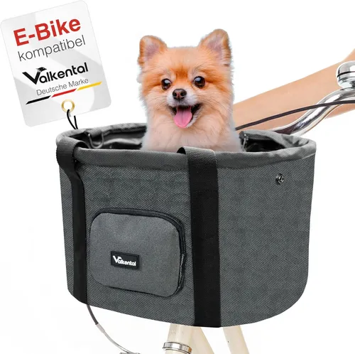 Valkental Fahrradkorb Hundetasche S