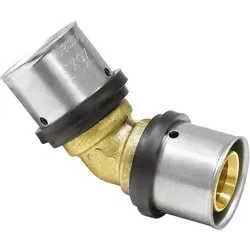 Pressfitting 45° Winkel (Ausführung: 26 mm)