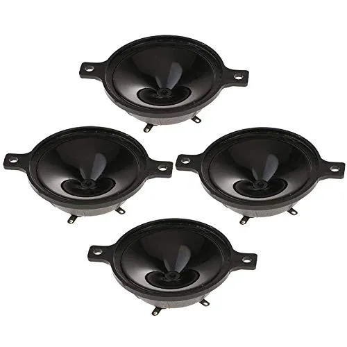 POFET 4 Stück wasserdichter Hochtöner Piezo Höhen Piezoelektrischer Lautsprecher Ultraschalltyp